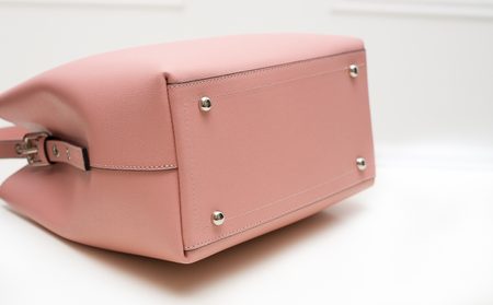 Real leather shoulder bag Glamorous by GLAM - Pink -