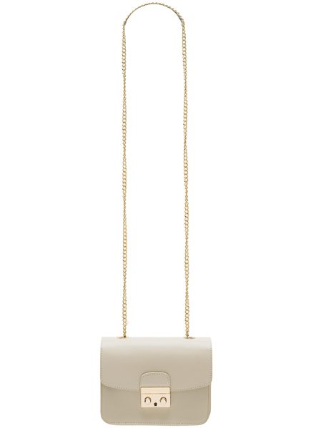 Bolso de cuero crossbody para mujer Glamorous by GLAM - Beige -