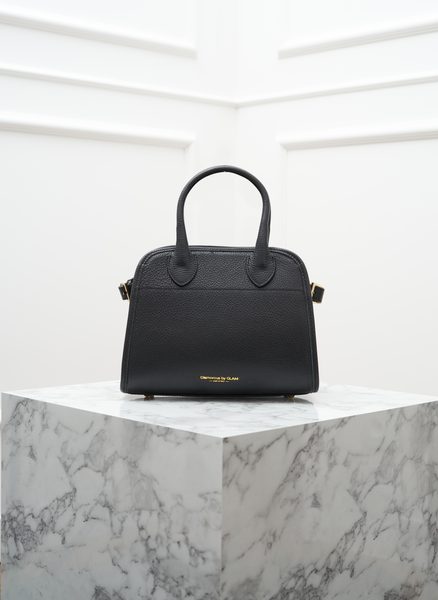 Real leather handbag Glamorous by GLAM - Black -