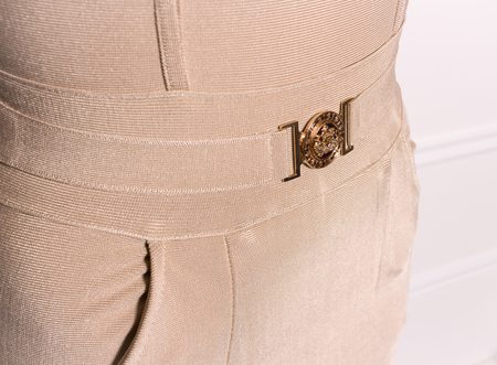 Italian dress GLAM&GLAMADISE - Beige -