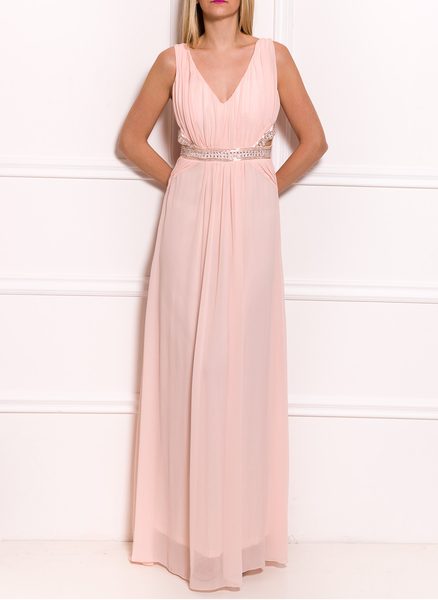 Maxi dress Due Linee - Pink -