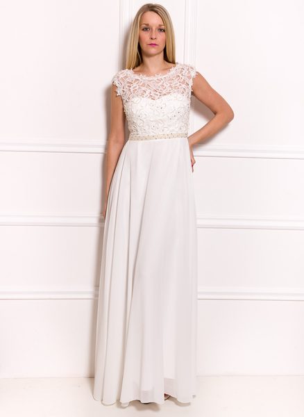 Maxi dress Due Linee - White -