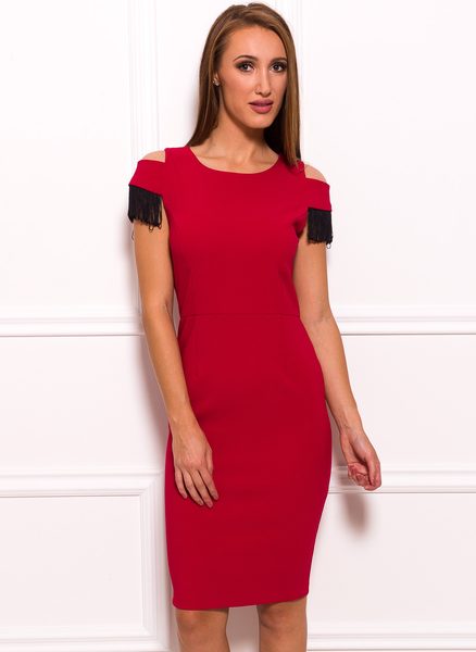 Vestido de mujer para todos los días Glamorous by Glam - Rojo -