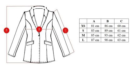 Blazer damă Due Linee - Neagră -