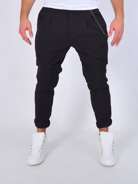 Pantalones de hombre - Negro -