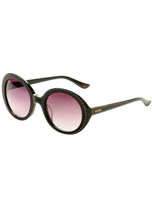 Damskie okulary przeciwsłoneczne Moschino - czarny
