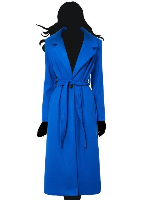 Paltoane femei CIUSA SEMPLICE - Albastră