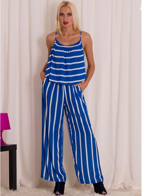 Jumpsuit Glamorous by Glam - Blue