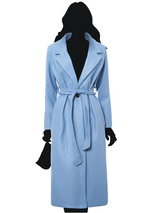 Women's coat Due Linee - Grey