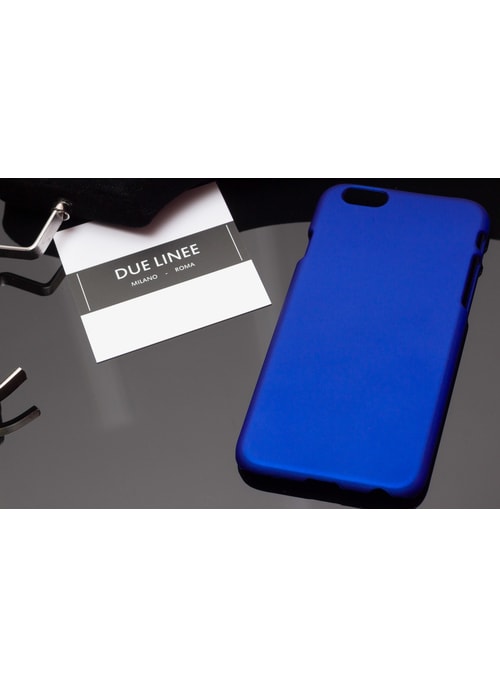 Piere Cardin kryt pre iPhone 6 / 6S z pravej kože čierny