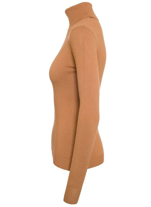 Women's coat Due Linee - Brown
