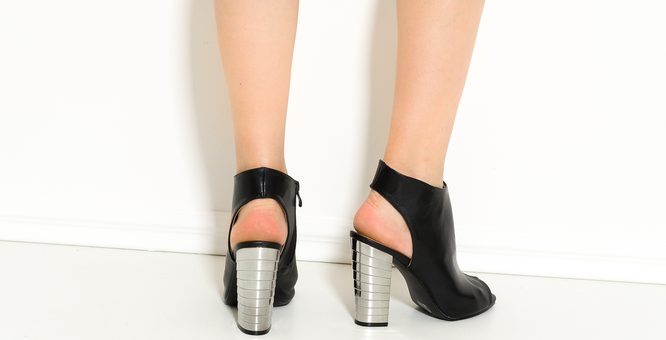 Women's sandals GLAM&GLAMADISE - Black