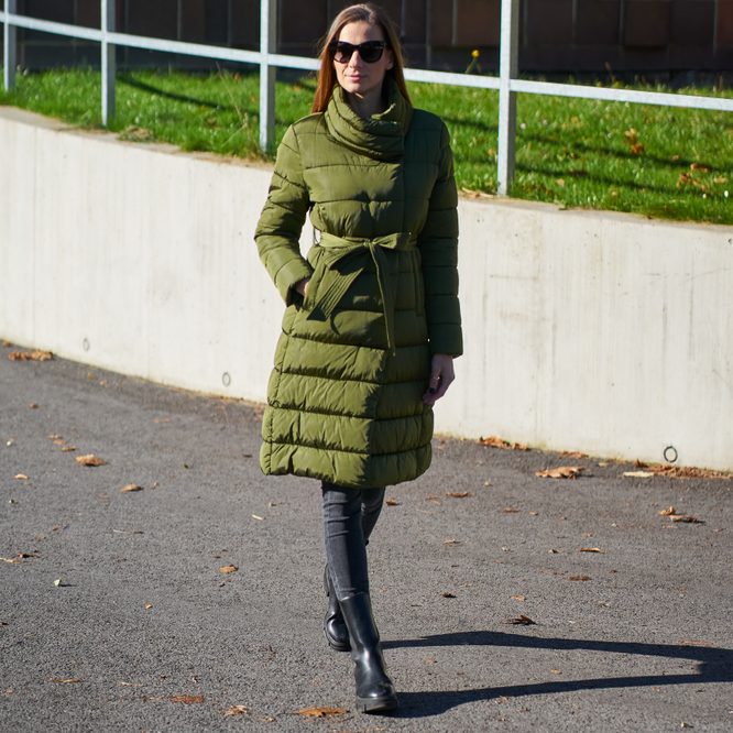 Winter jacket Due Linee - Green