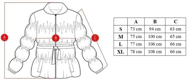 Női téli kabát eredeti rókaszőrrel Due Linee - Bézs