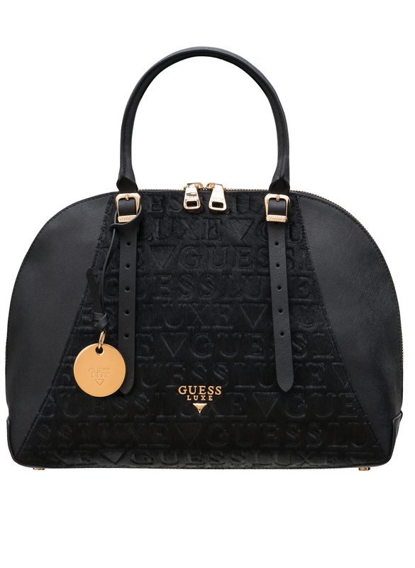 Guess Luxe Crossbody New real leather black shoulder Bag Women Handbag
