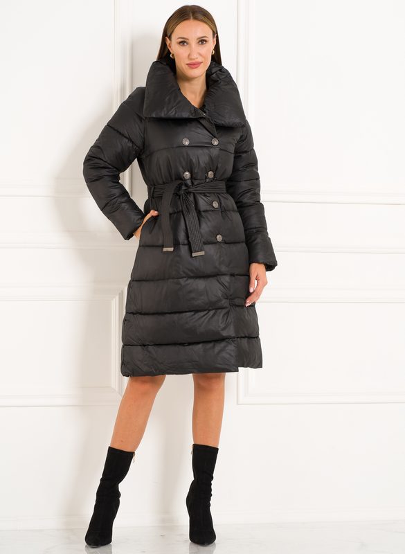 Glamadise - Italian fashion paradise - Winter jacket Due Linee - Black - Due  Linee - Winter jacket - Women's clothing - Glamadise - italian fashion  paradise