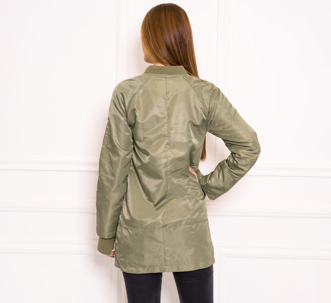 guess green coat