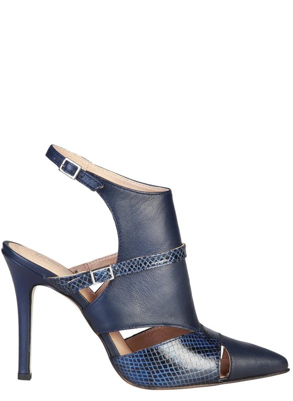 Damskie sandały Pierre Cardin - niebieski