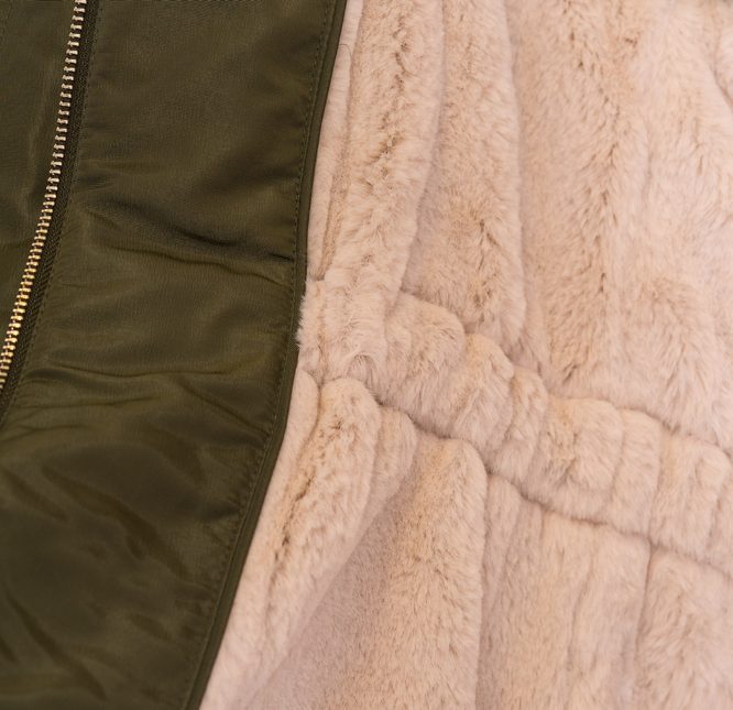 Dámska zimná bunda khaki GUESS BY MARCIANO
