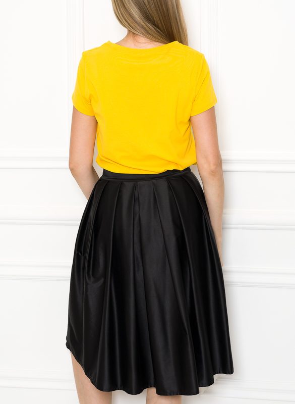 Camiseta para mujer Due Linee - Amarillo