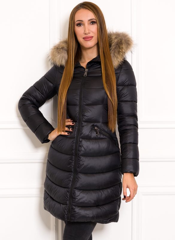 Glamadise - Italian fashion paradise - Women's winter jacket with real fox  fur Due Linee - Black - Due Linee - Last chance - Winter jacket, Women's  clothing - Glamadise - italian fashion paradise