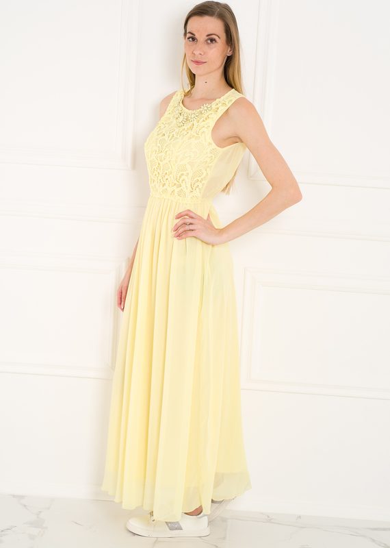 Summer dress GLAM&GLAMADISE - Yellow