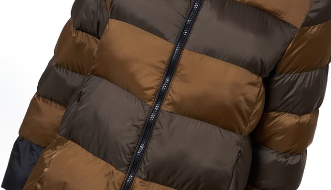 Winter jacket Due Linee - Brown