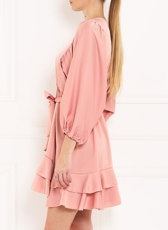 Italian dress Due Linee - Pink