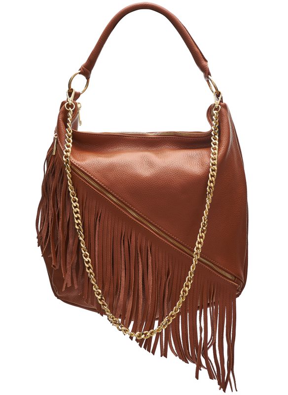 Kožená kabelka z pravé kůže s třásněmi - coyo - Glamorous by GLAM - Přes  rameno - Kožené kabelky - GLAM, protože chci být odlišná!