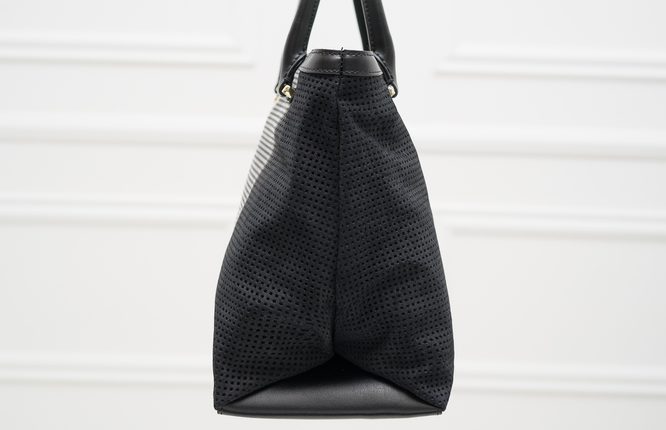 Real leather handbag Cavalli Class - Black