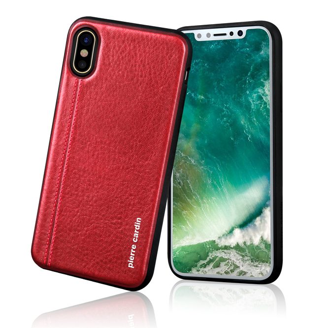 Case for iPhone X Pierre Cardin - Red
