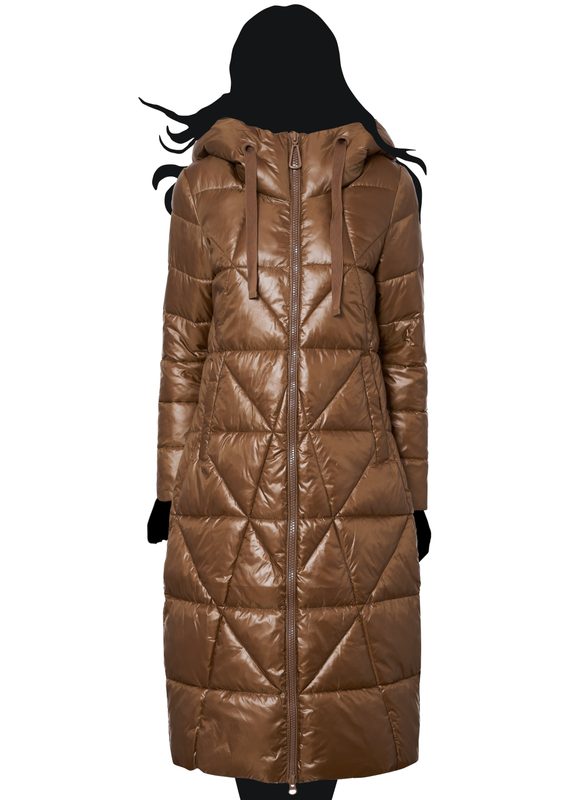 Winter jacket Due Linee - Brown