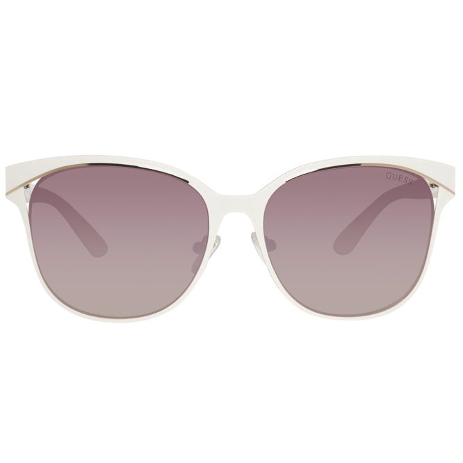 guess women's sunglasses white