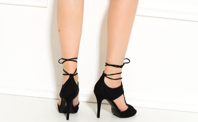 Women's sandals GLAM&GLAMADISE - Black