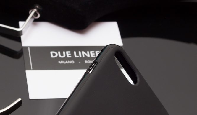 Funda para iPhone 7/8 Due Linee - Negro