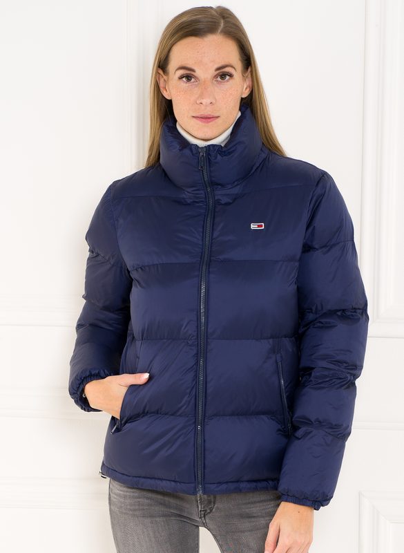Forsendelse Lee Biskop Glamadise - Italian fashion paradise - Women's winter jacket Tommy Hilfiger  - Dark blue - Tommy Hilfiger - Winter jacket - Women's clothing - Glamadise  - italian fashion paradise