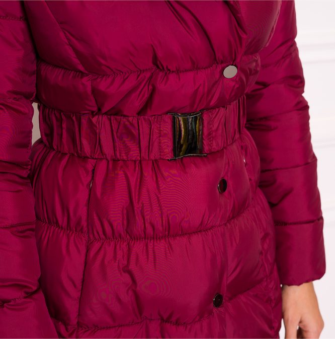 peplum winter jacket