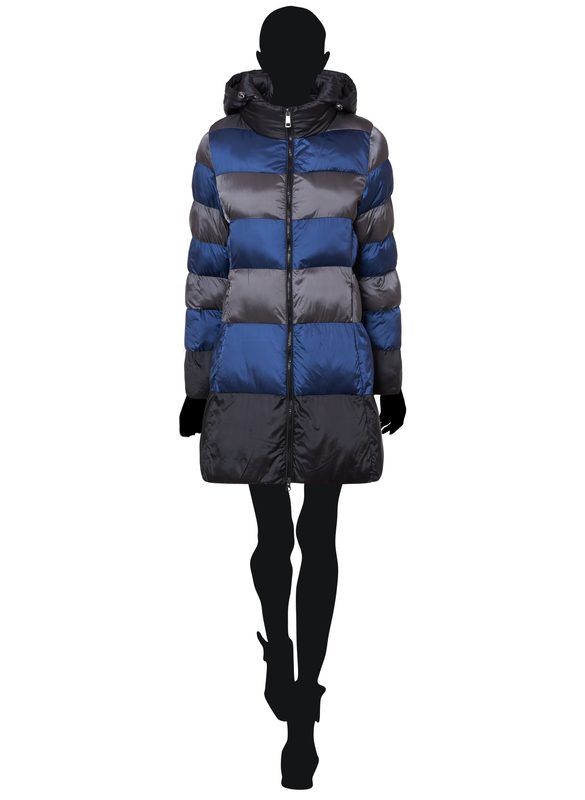 Giacca invernale donna Due Linee - Blu