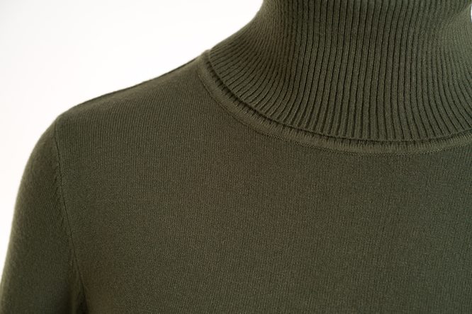 Damski sweter Due Linee -zielony