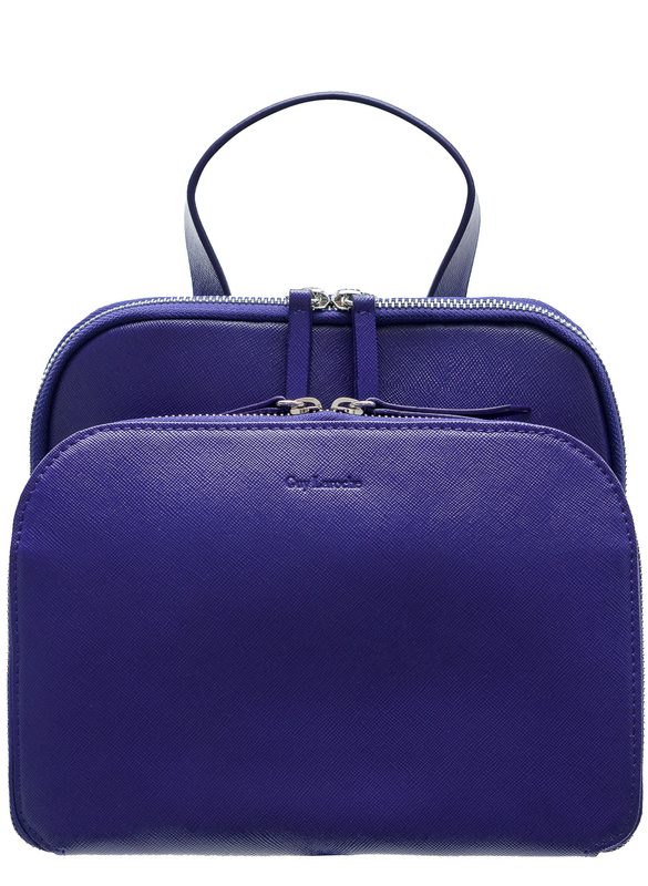 Real leather handbag Guy Laroche Paris - Blue