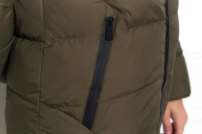 Giacca invernale donna Due Linee - Verde