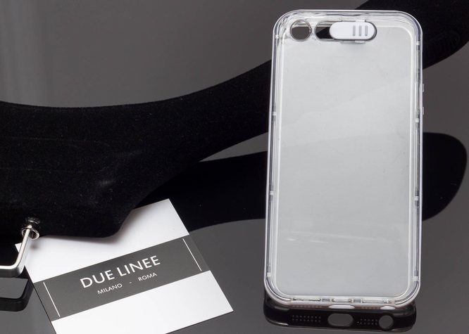 Pokrowiec dla iPhone 5/5S/SE Due Linee - biały