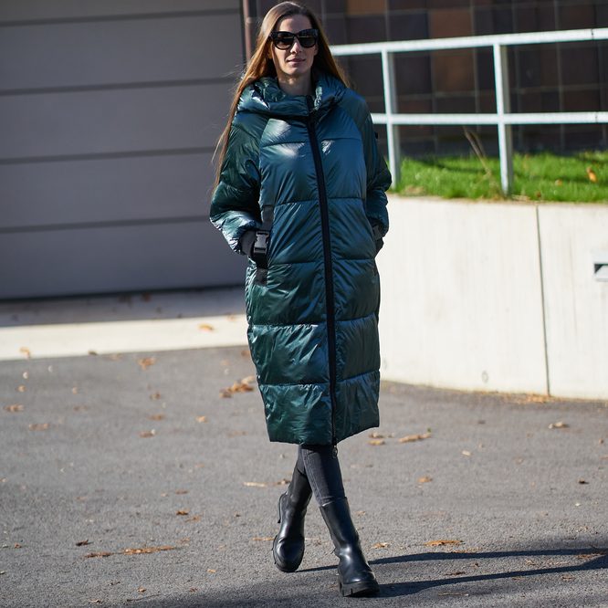 Giacca invernale donna Due Linee - Verde