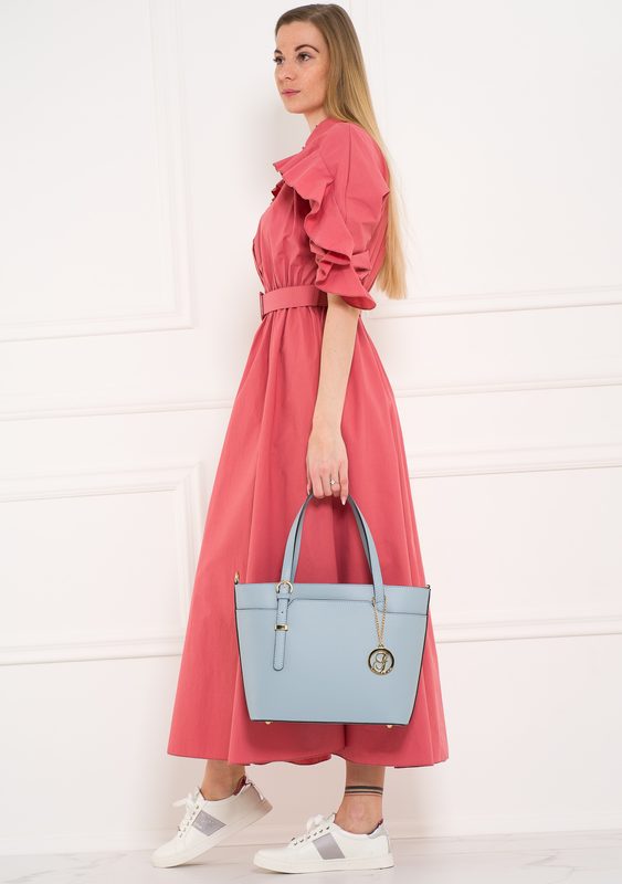 Női hosszú ruha Glamorous by Glam - Rózsaszín