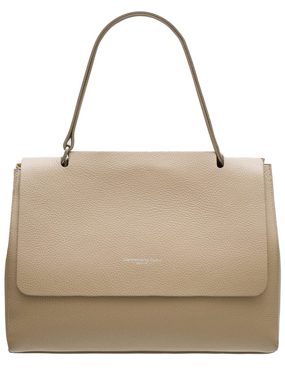 Real leather shoulder bag Glamorous by GLAM - Beige
