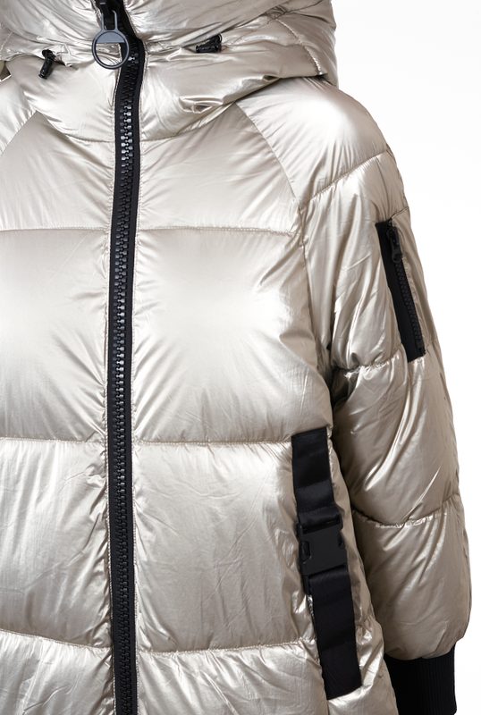 Winter jacket Due Linee - Silver