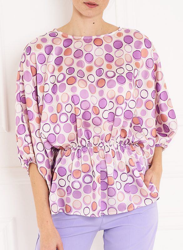 Damski top Glamorous by Glam - purpurowy