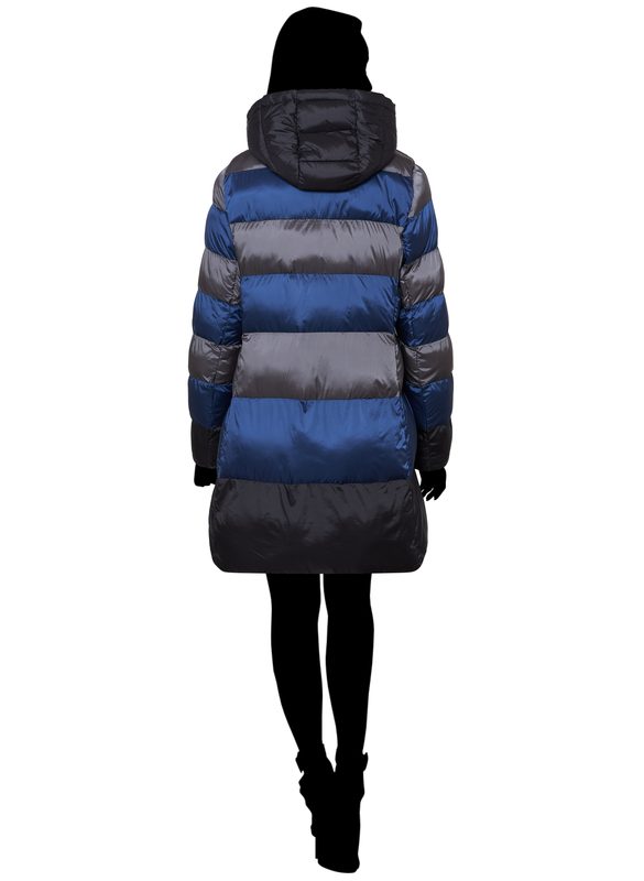 Giacca invernale donna Due Linee - Blu