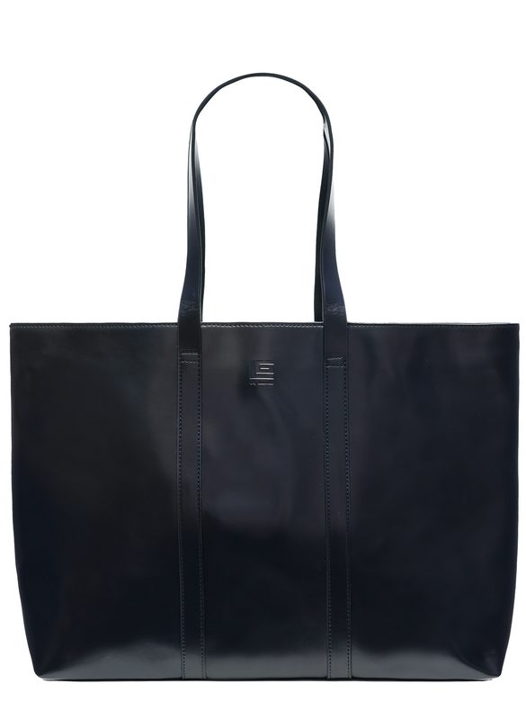 Guy Laroche Black/Gray Monogram Tote Bag at FORZIERI