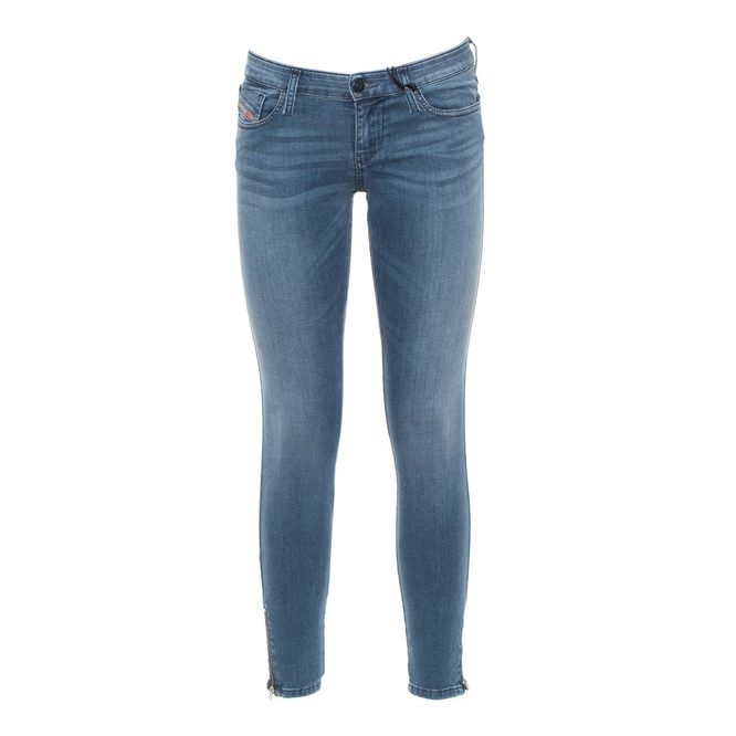 Jeansy dla kobiet DIESEL - niebieski